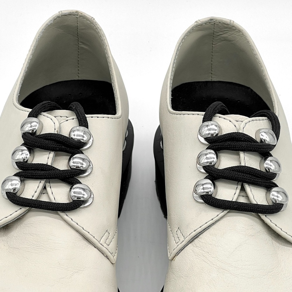 Dr. Martens 1461 HDW Ivory Oxford Leather Women's Size 39/8-8.5 - Picture 4 of 9